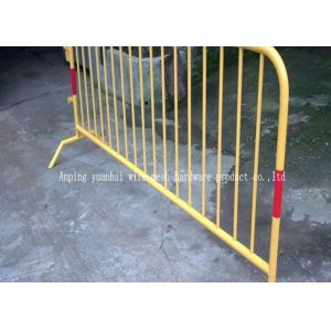 China Hot-Dipped Galvanized Temporary Fence 1100X2100mm Steel Tube Frame wholesale