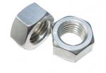 Large Diameter Steel Hex Nuts , Iron Oxide Hex Screw Nut Chinese Standard White