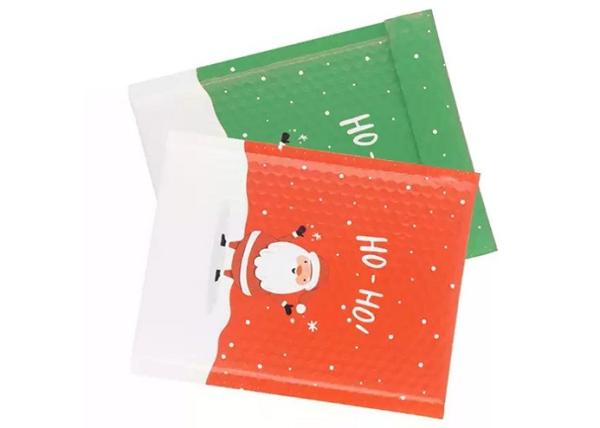 Quality Nontoxic Custom Printed Poly Bubble Mailers Sealable Waterproof Padded Envelopes for sale