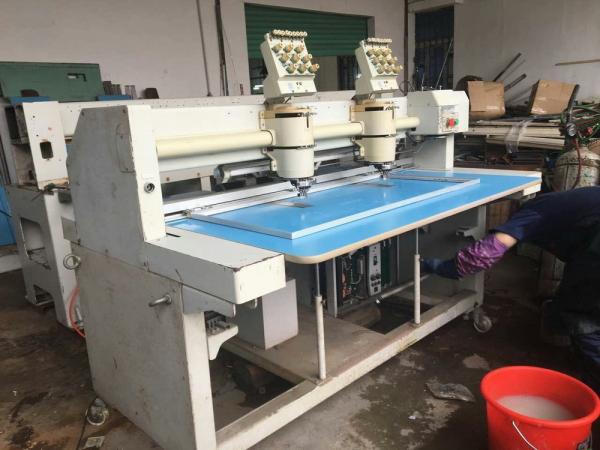 Quality Double Head Used Barudan Embroidery Machine / Household Embroidery Machine for sale