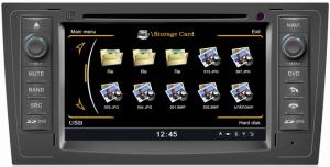 Ouchuangbo Audio Video RDS S100 Platform Audi A6(1997-2004) with Bluetooth TV iPod GPS Player 3G WiFi SWC OCB-102