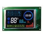 5.0V High Contrast Chip On Board Color Icons VA LCD Segment Display Module