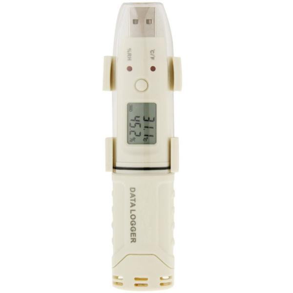 Quality LCD Humidity Temperature Data Logger USB Digital Temperature Humidity Recorder -30~+80 Celsius Tem Auto Recorde for sale