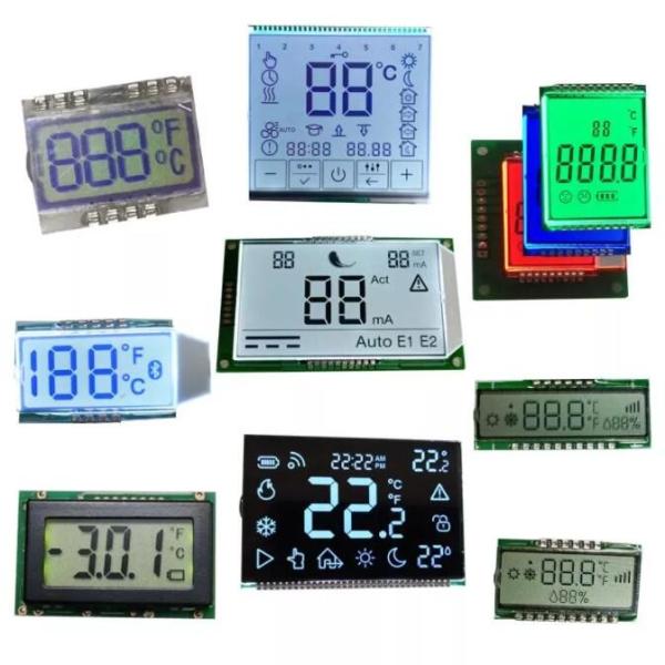 Quality Customize Monochrome TN HTN FSTN VA Segment LCD Display Module for sale