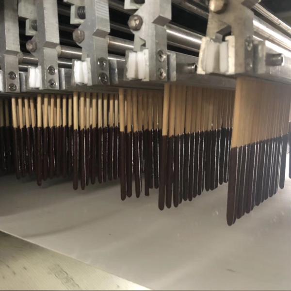 Sticks Finger Biscuit Double Chocolate Dipping Chocolate Enrober Machine