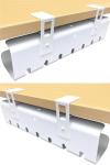 Say Hello to a Clean and Organized Workspace with Q235B Under Desk Cable