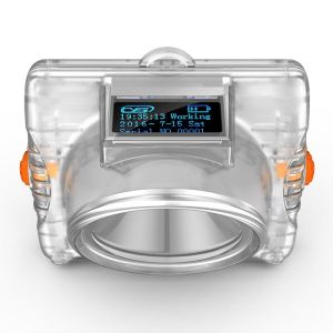 Wireless Inductive Charging LED Miner Lamp IP68 15000lux