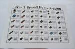 Circuit board Starter Kit For Arduino , 37 in 1 Arduino Compatible Sensor Module
