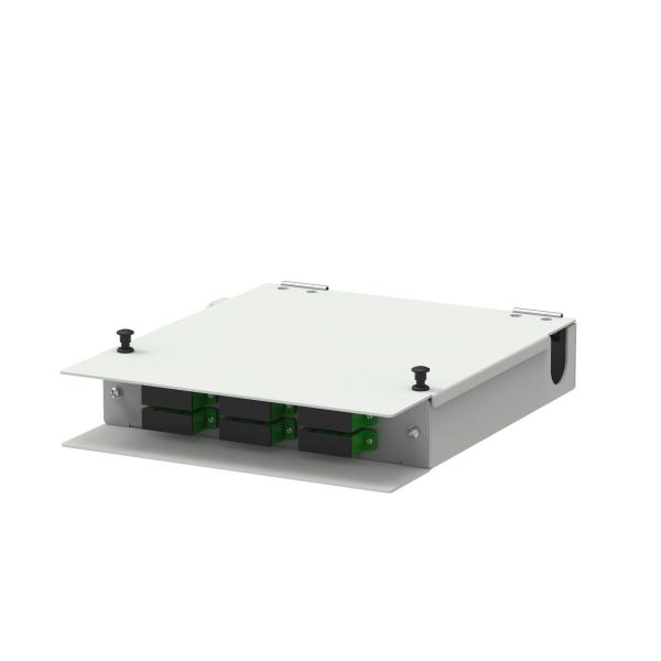 Quality FTTX Direct 12 Cores SC APC Type Fiber Optic FTTH Terminal Box for Network Infrastructure for sale