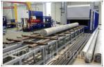 Magnesium Alloy Vertical Continuous Casting Machine , Two Lead Vertical Bloom