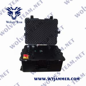 China DDS Full Bands Walky-Talky TETRA 800w Vehicle Gps Jammer 1000m on sale