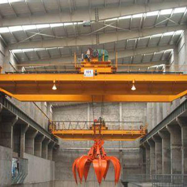 Double girder electric overhead travelling crane overhead bridge crane 20 ton