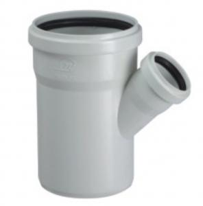 China Plastic products pvc pipe fittings reducing srew tee with socket for water drainage wholesale