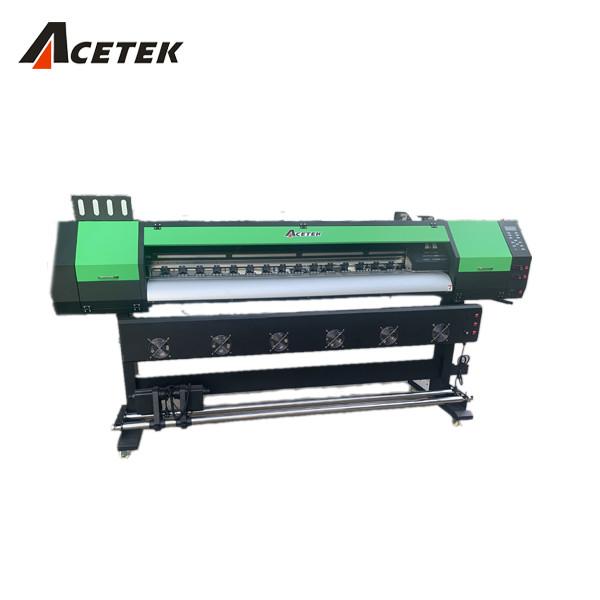 Quality LED UV Roll To Roll Printing Machine With 2pcs/4pcs Epson I3200 Printhead for sale