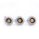 12 Core Quick Lock Connector Waterproof Socket Solder Contacts With EMC