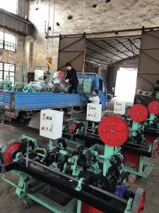 China Double Strands Barbed Wire Mesh Machine/Barbed Wire Making Machine wholesale