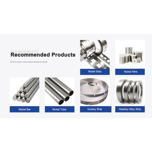 Inconel 718 Alloy Strips for High-Performance Hydrogen Production