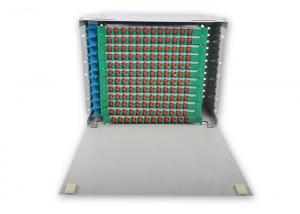 China 288 Core Fiber Optic Distribution Unit , Multimode 144 Port Fiber Patch Panel on sale