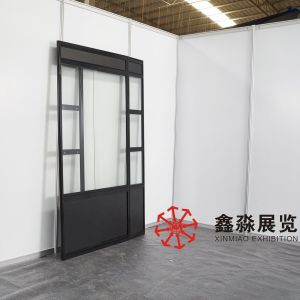 Aluminum Foldable Showcase, rentable foding cabinet for display, exhibition