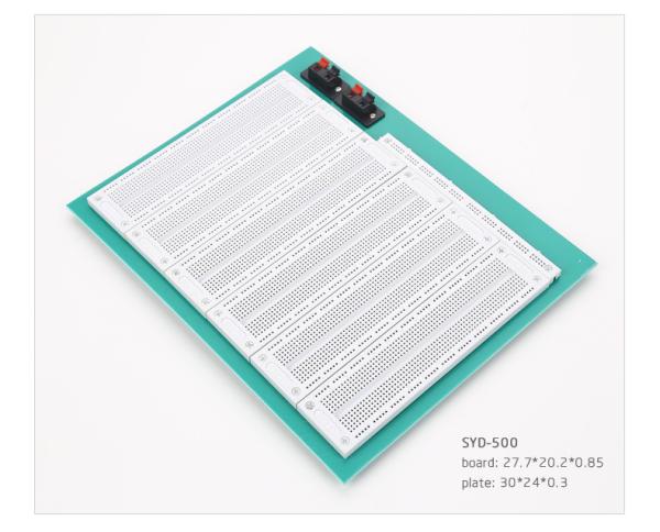 Quality Lab Test Breadboard Electronics Projects 4660 Tie Points Advanced Board for sale