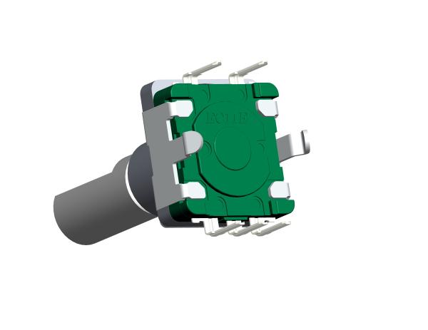 Self Return Digital Incremental Encoder With Push Switch 0.5mm Travel EC11122M