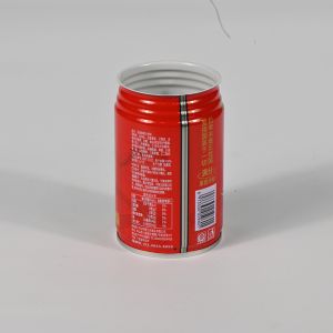 China Waterproof Round Beverage Tin Can CMYK Printing Drink Tin Can on sale