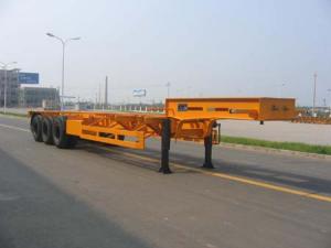 China CIMC 30ft goose neck type trailer chassis ( tank container trailer manufacturer ) wholesale