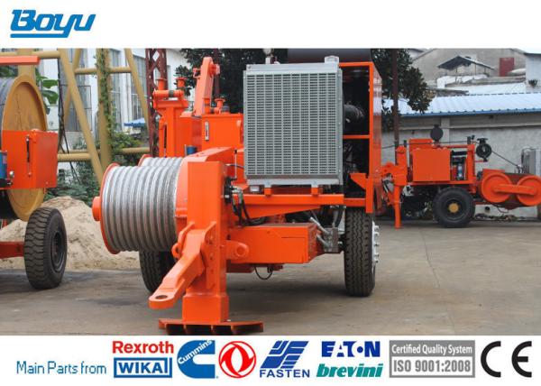 Quality Power Line Stringing Equipment TY180 4-bundle Conductor Hydraulic Puller Cummins Engine for sale