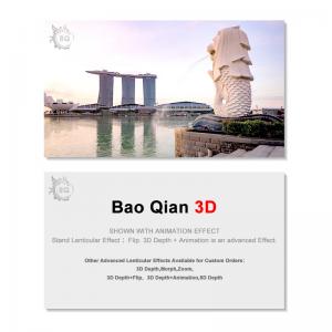 3D Business Card Design 3D Lenticular Card Personalised 3D Printed