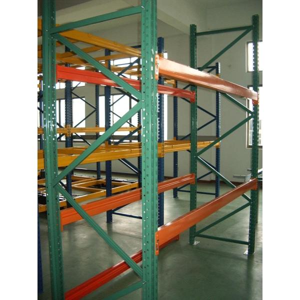 American Style 800-5000kg Teardrop Pallet Racking System for Warehouse Custom Height