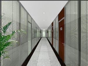 China 2.54cm Blinds Between Glass Double Glazed Windows With Blinds In Between For Office wholesale