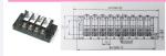 Wire Connector Hanroot Barrier Terminal Blocks T3020-2 Modular Pbt Material