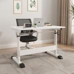 Manual Height Adjustment Office Computer Working Table for DIY Modern Computer