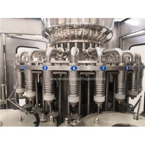 10000BPH Liquid Nitrogen Injection Juice Bottle Filling Machine 2000ml
