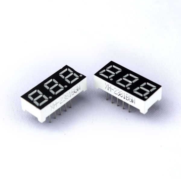 0.28 Inch 3 digit LED Seven Segment Display