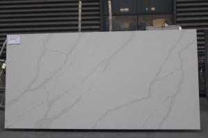 China Polished Laminated Counter Tops calacatta quartz countertop White Marble Countertops on sale