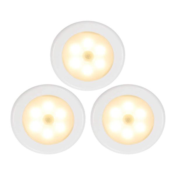 Quality 3 Watt Night Touch Switch LED Light 8cm diameter For Indoor Illumination for sale