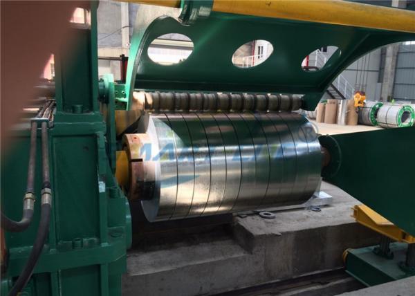 Steel Coil Cut To Length Line , 16×2200 Sheet Metal Slitter Machine