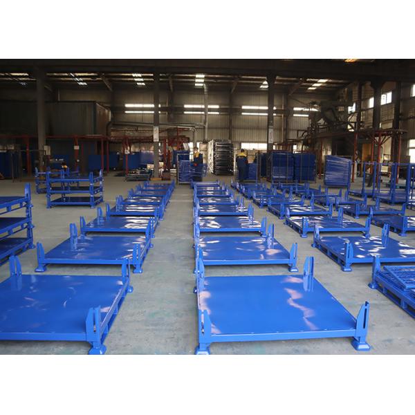 Stackable Metal Steel Stillage Cage Container With Solid Side 1T-2T Load