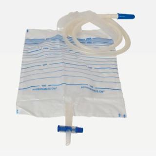 Quality Disposable 2000ML Medical PVC Urinary Bag With Push Pull Valves For Liquid Leading WL2007 for sale