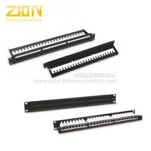 China Patch Panel 19inch, 48 ports blank 1U Rackmount , Date Center Accessories , from China Manufacturer - Zion Communiation on sale