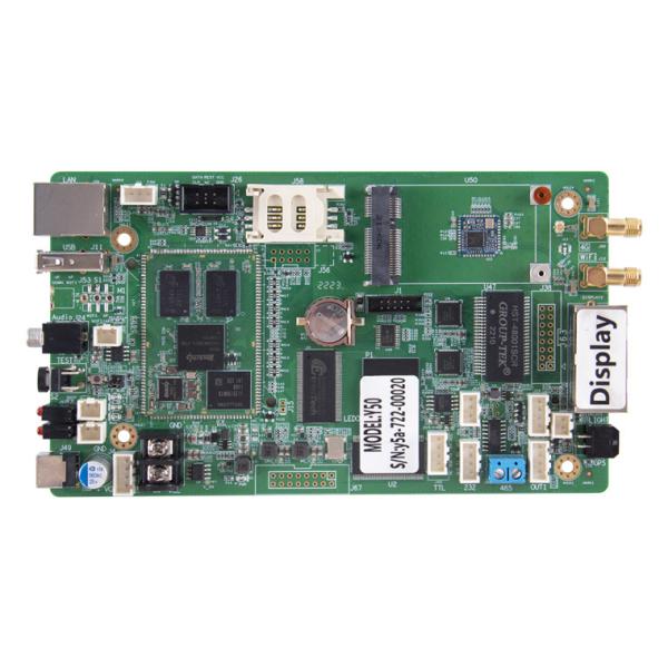 Quality Sysolution Android Control Card Y50 Global 4G1.3 Million Pixels Android 9.0 2Ethernet Ports for sale