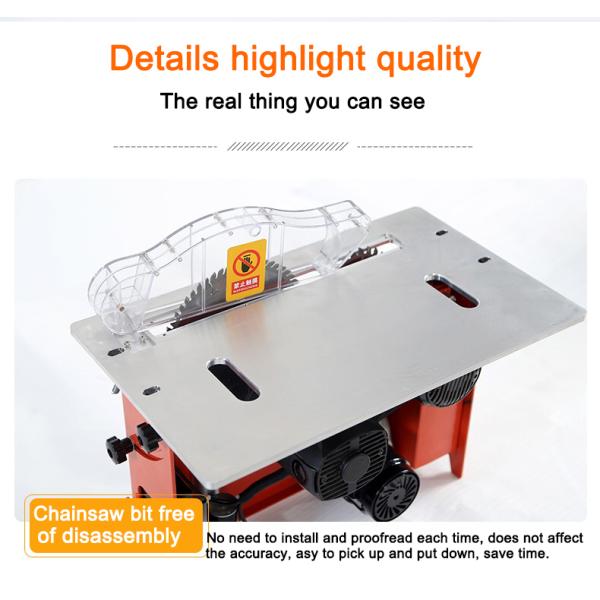 Adjustable Height Industrial Cnc Panel Saw Mini 10cm - 230cm For Wood Cutting