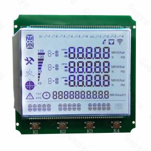 OEM STN FSTN VA LCD Panel , 7 Segment Lcd Display For Energy