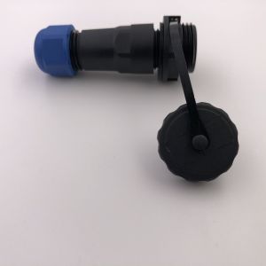 Female Circular Waterproof Connector M16 6 Mounting With Cables