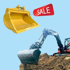 China Longer Life Span Cat Komatsu Hitachi Excavator Mud Bucket on sale