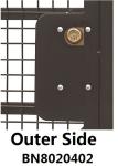 Powder Coated Wire Mesh Machine Guarding With 1 ½ X 1 ½ Inch Wire Mesh Grid