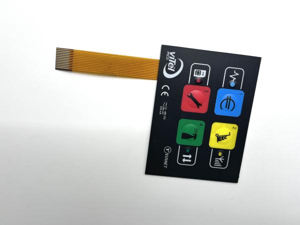 Customized Backlit Membrane Switch Mechanical Keyboard Switch Long Lifespan With