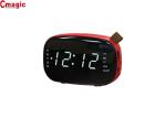 Digital LED Display Mobile Bluetooth Speaker , Portable Music Speaker With Alarm