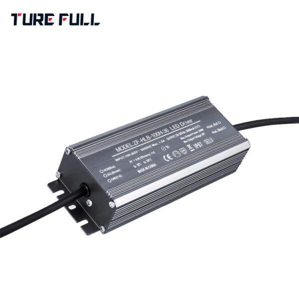 Plastic Housing Constant Current Led Power Supply 47 - 63 HZ Output Frequency